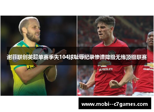 谢菲联创英超单赛季失104球耻辱纪录惨遭降级无缘顶级联赛